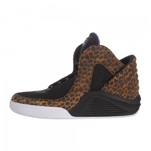 Black Leopard Women's Supra Chimera x Lil Wayne Sneakers | 1842-DJYUA